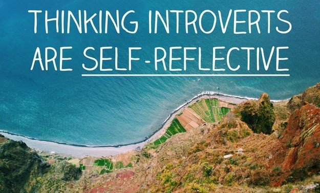 Introversi berpikir berlaku untuk orang yang sangat reflektif terhadap diri sendiri.