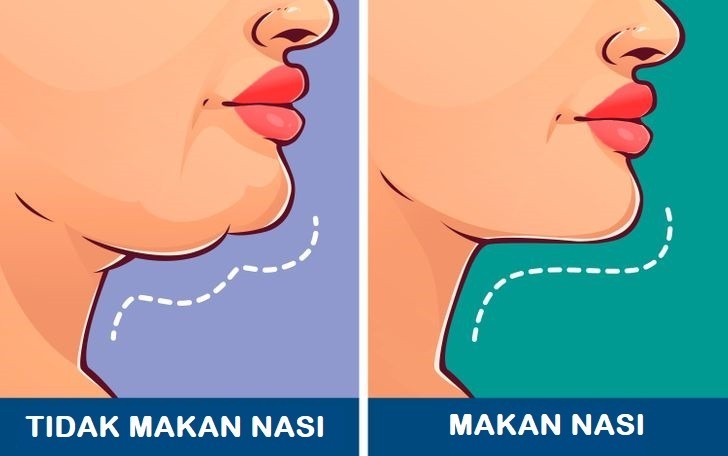 1. Memakan nasi dapat membantu Anda menurunkan berat badan.