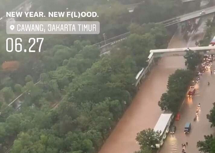 Beginilah Kondisi Terkini Banjir Jakarta Di Berbagai Titik