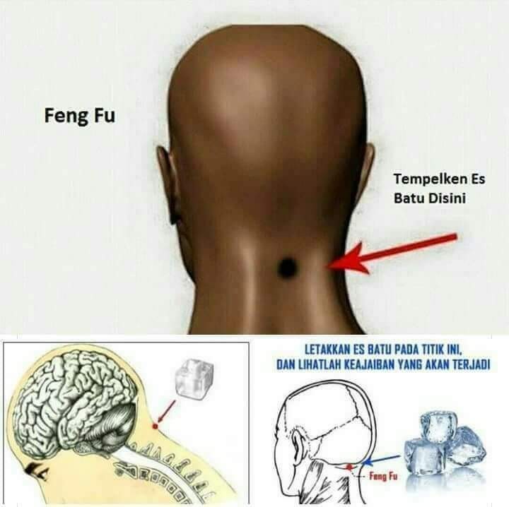 Inilah KEAJAIBAN  Meletakkan Es Batu di Tengkuk Leher  yang Tidak Banyak Orang Tahu
