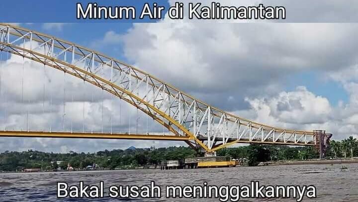 Minum Air di Kalimantan Bakal Susah Meninggalkannya, Benarkah ?